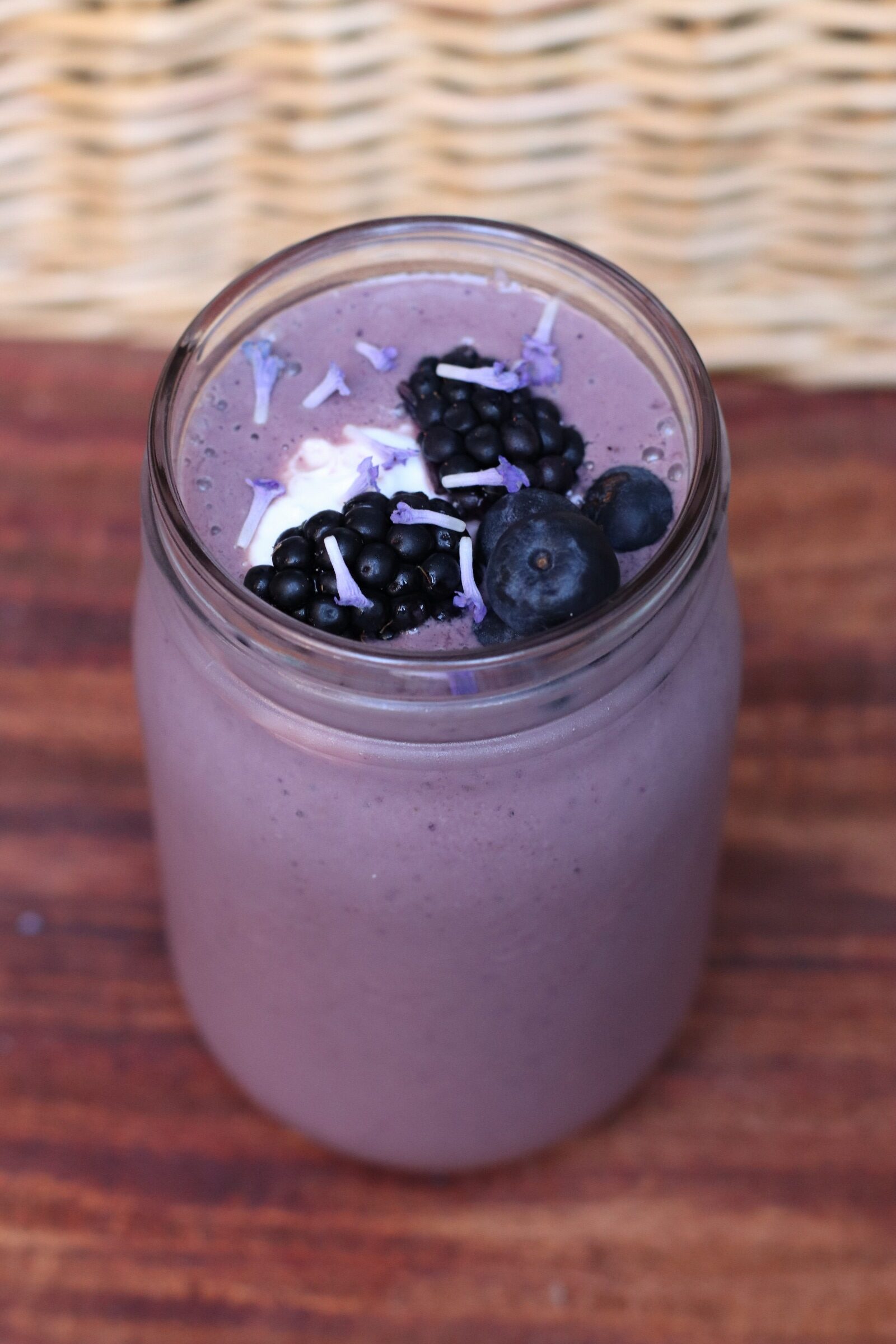 blackberry acai smoothie