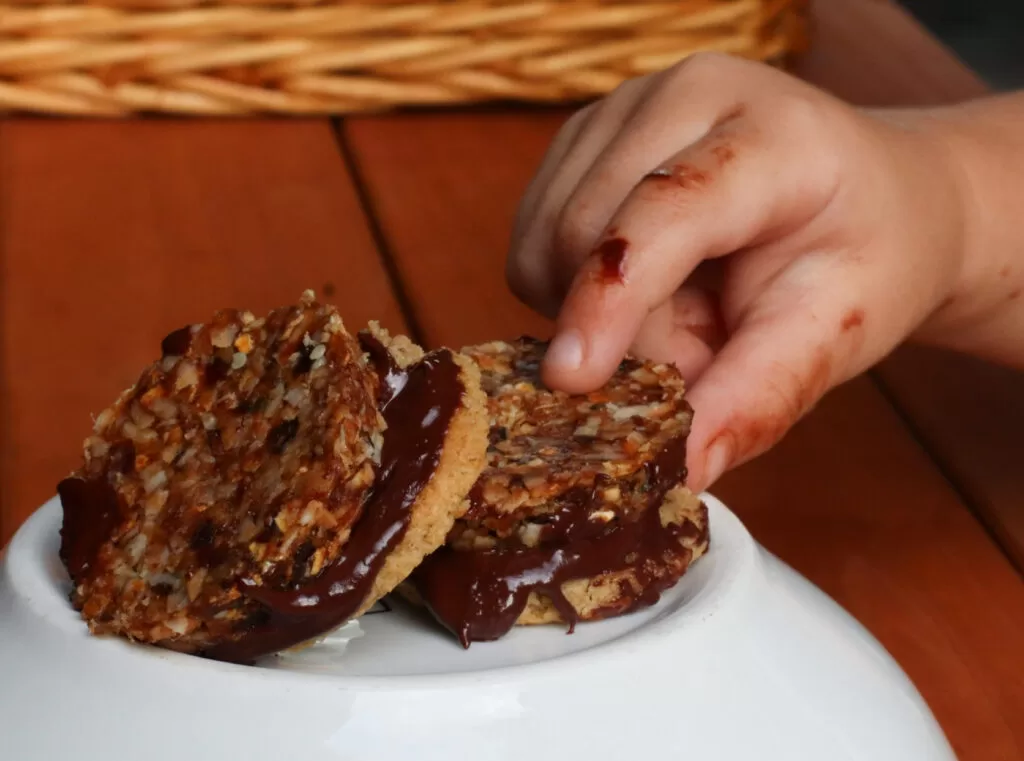 gluten free samoa cookies