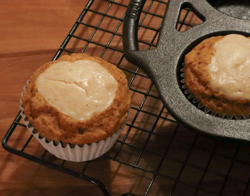 pumpkin cream cheese muffins