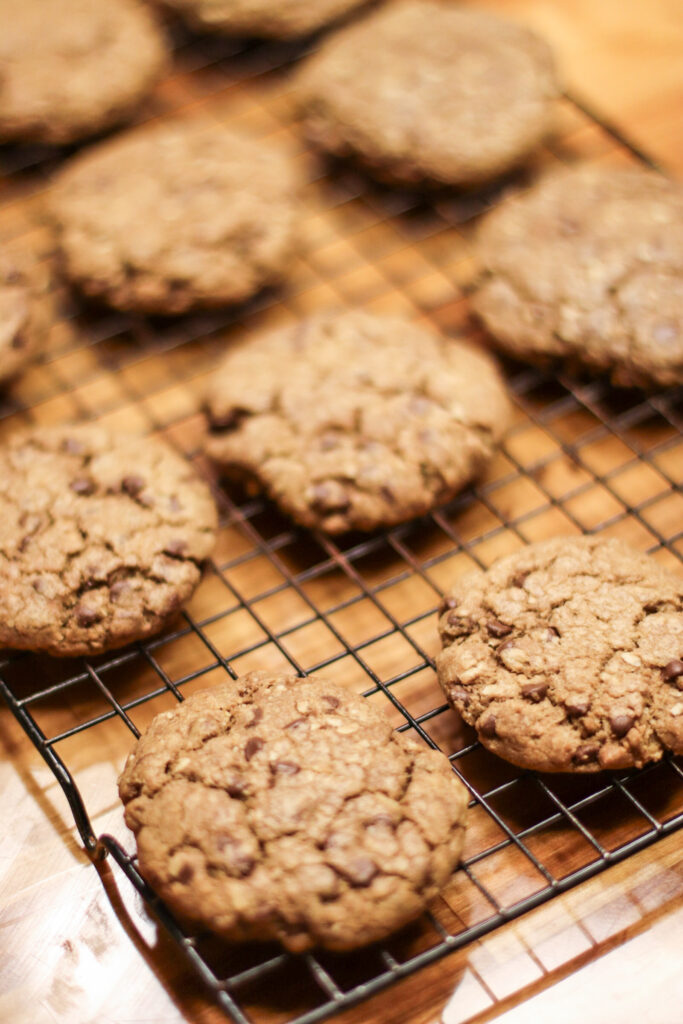 oatmeal chocolate chip cookies crispy