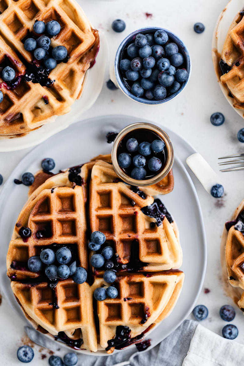 homemade waffles healthy