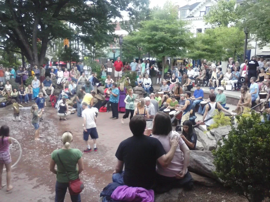 asheville drum circle