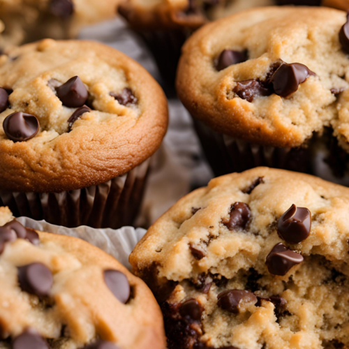 oatmeal peanut butter chocolate chip muffins