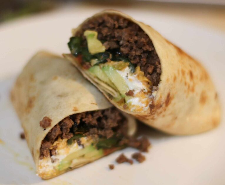 Poblanos burritos