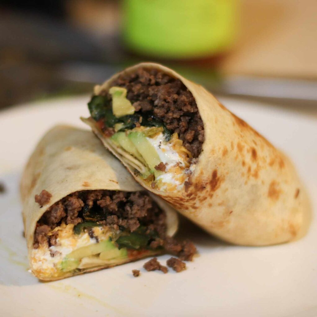 poblanos burritos