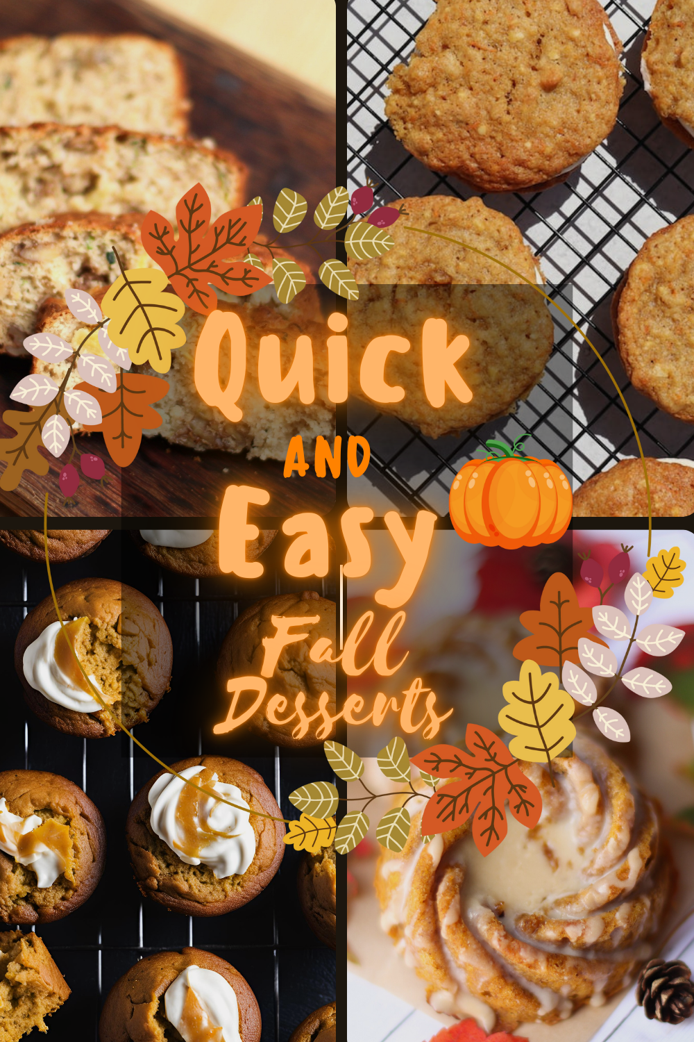 Quick and Easy fall desserts