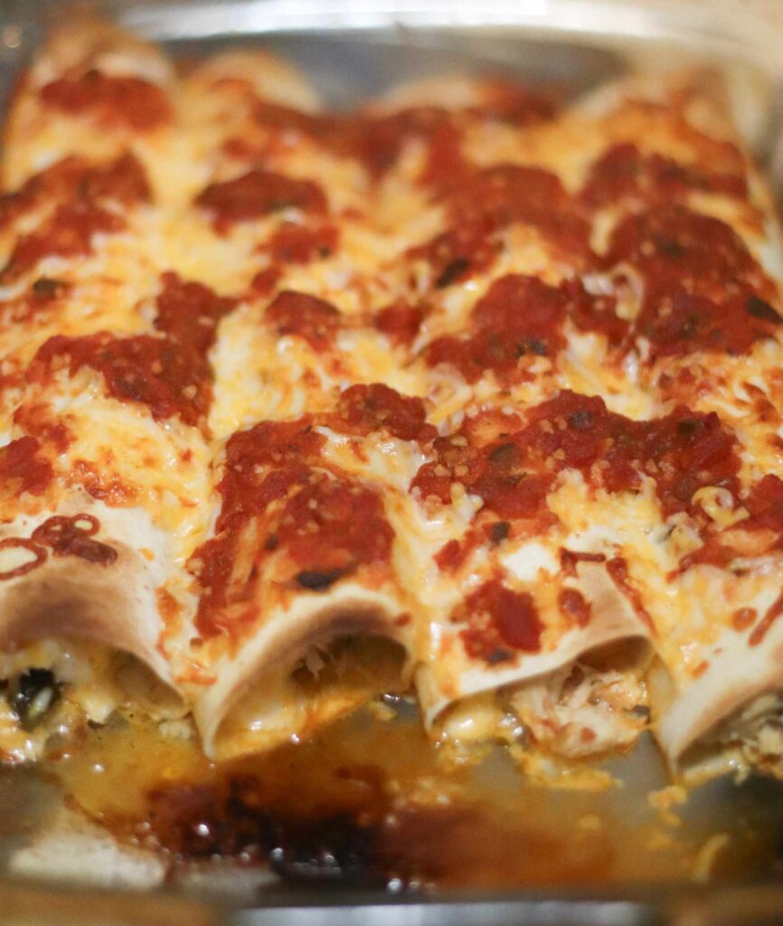 low carb chicken enchiladas