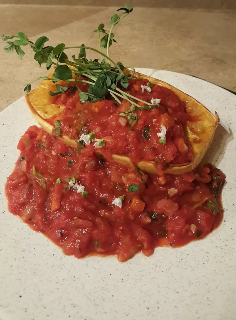 spaghetti squash boats