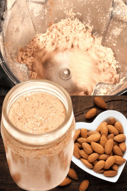 vitamix almond butter