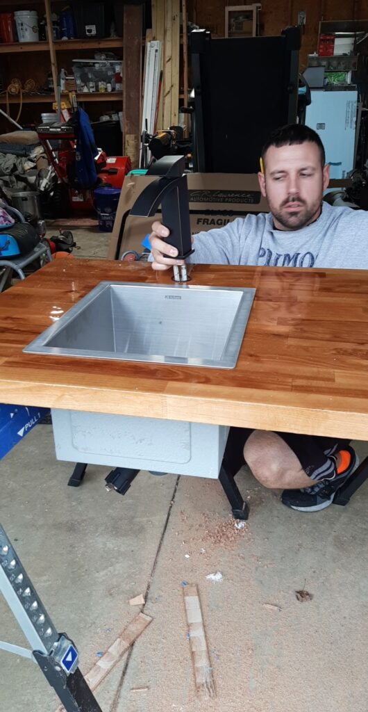 sink for van build