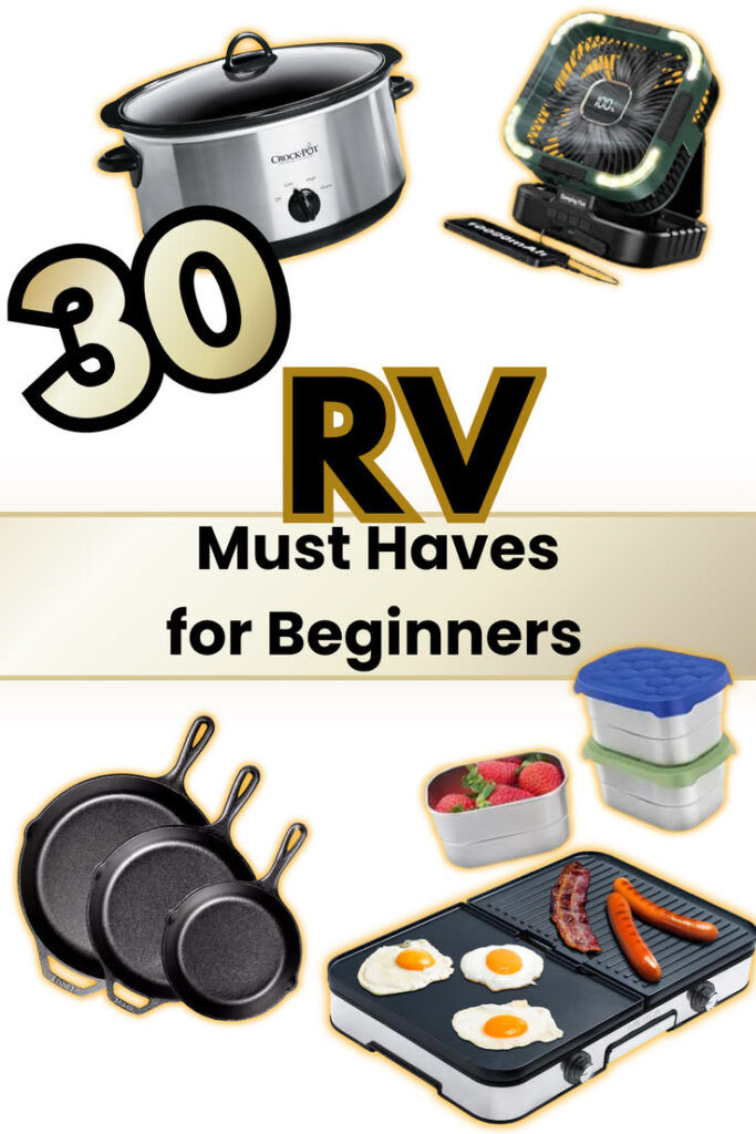 RV must haves for beginners