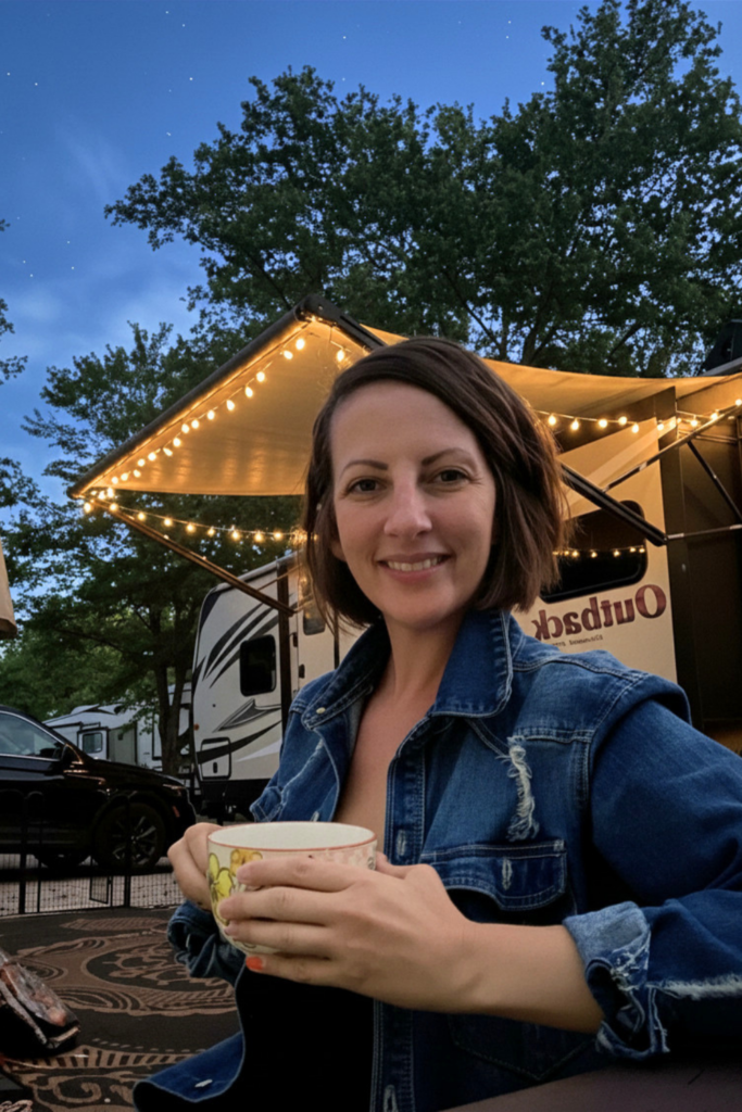 Trisha with HikeCookShare working as RV Content Creator