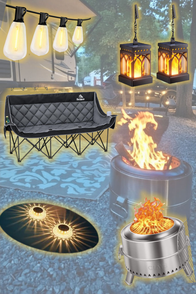 rv outdoor setup