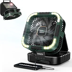 solar fan