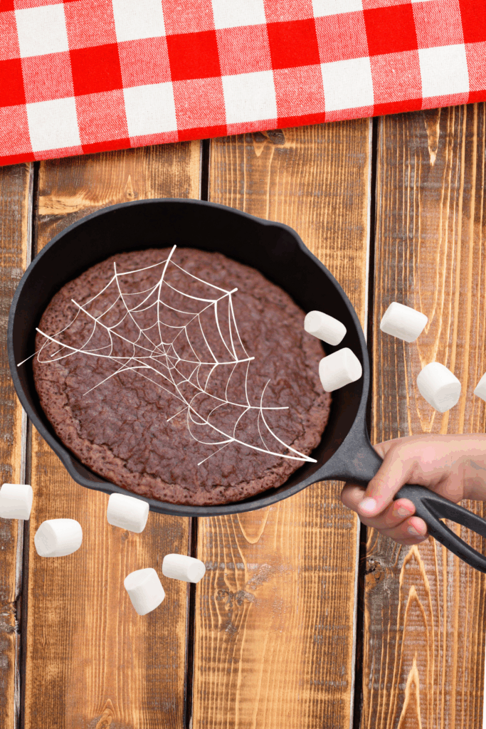 Halloween Dessert Table Ideas: 13 Wickedly Fun Recipes to Impress Every Goblin 9 Spider web brownies marshmallow