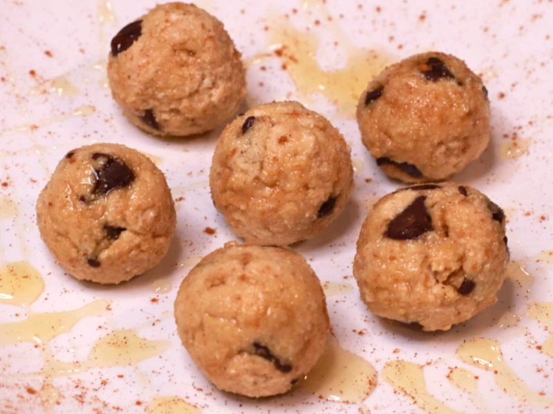 oat cookie dough balls
