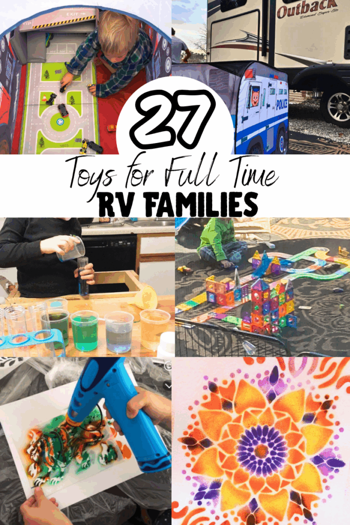 Toys for Full Time RV Families
