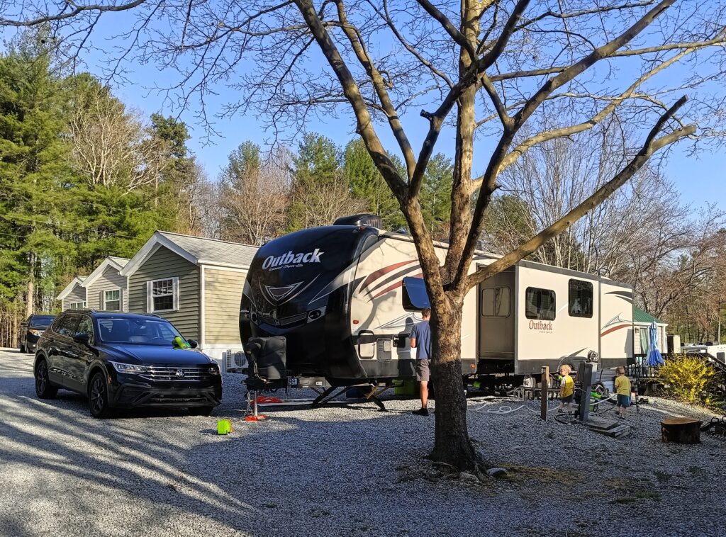 full time rv living with kids cost