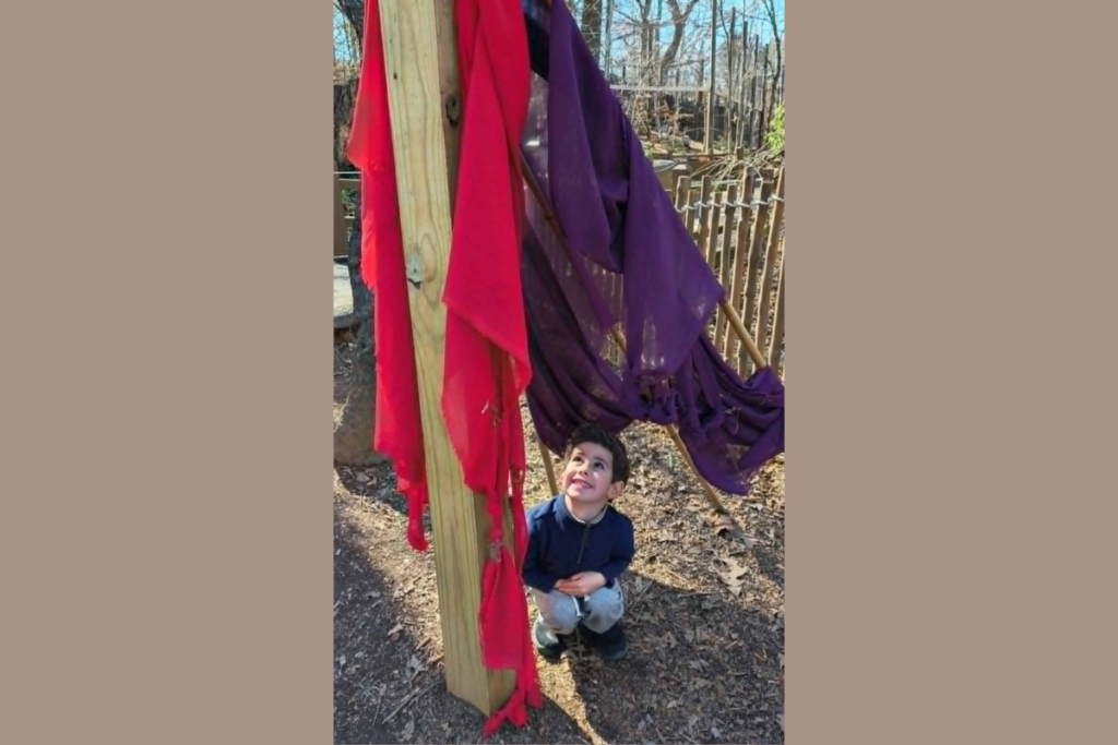 101 RV Homeschool: The Best Guide to Homeschooling While Full-Time RVing 8 Child using creativity through play, building forts, and imaginative activities as part of RV homeschooling and flexible homeschool