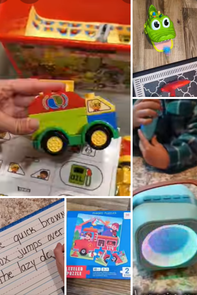 RV Activities for Kids: 50+ Amazing Ideas for Fun Family RV Living 8 LEGO building, puzzles, writing practice, karaoke, and games as indoor camping activities for kids inside the RV