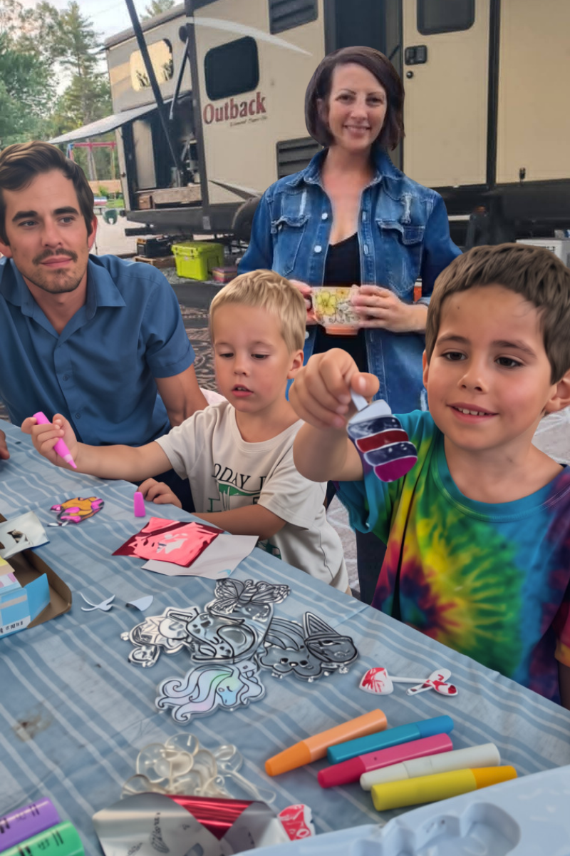 family activites while living in an rv with kids