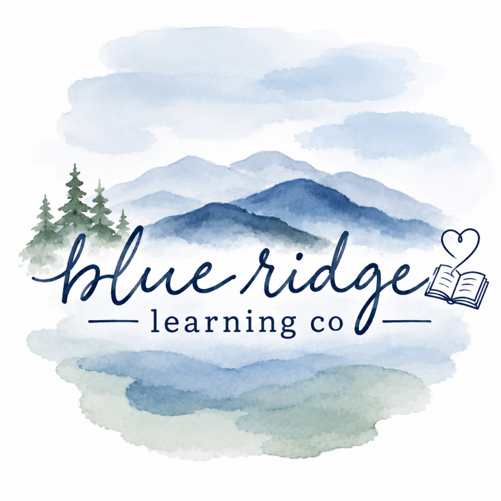 logo for hikecookshare homeschool blue ridge learning co 