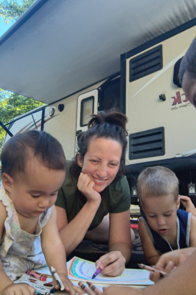 rv homeschool while full time rv with family